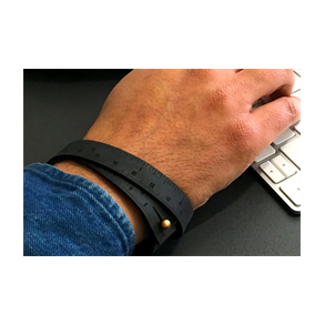 WRIST RULER - Armbnd/Mlbnd - Svart